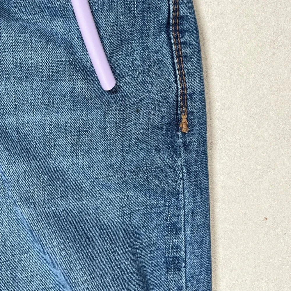 Cinch Jeans Men 33x36 Blue Medium Wash Straight Leg Stitching Western Cowboy